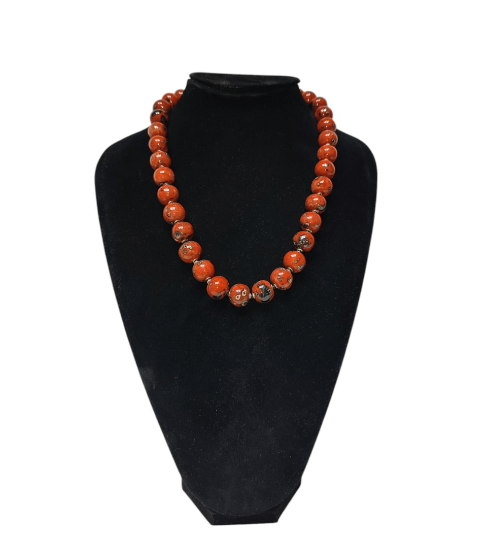 Ceramic Beaded Necklace