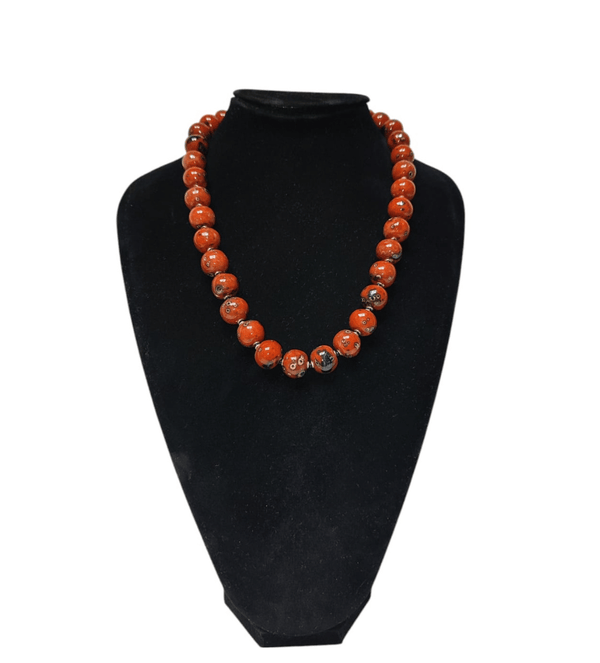 Ceramic Beaded Necklace