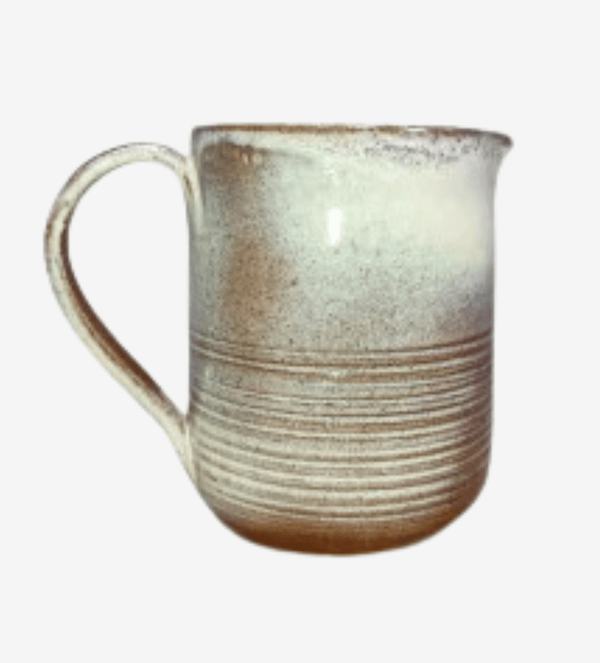 Handcrafted Ceramic Pitcher – Rustic Earth Collection