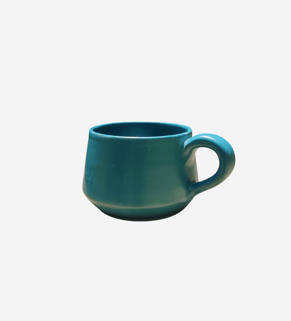 Teal Tea cup