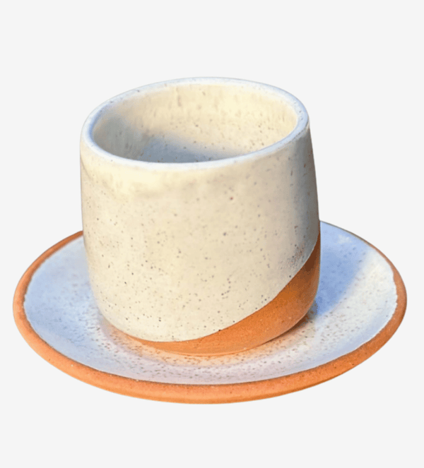 Espresso cup with saucer