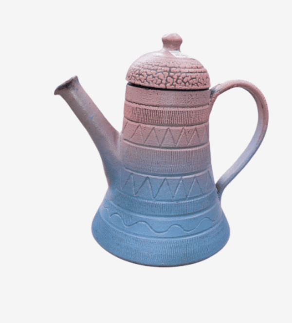 Handcrafted Gradient Stoneware Teapot