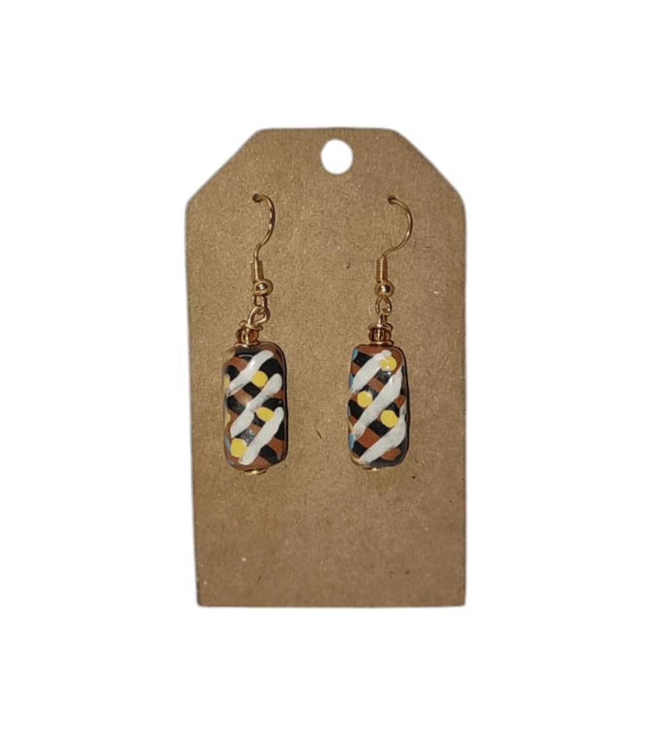 Ceramic Beaded Earrings