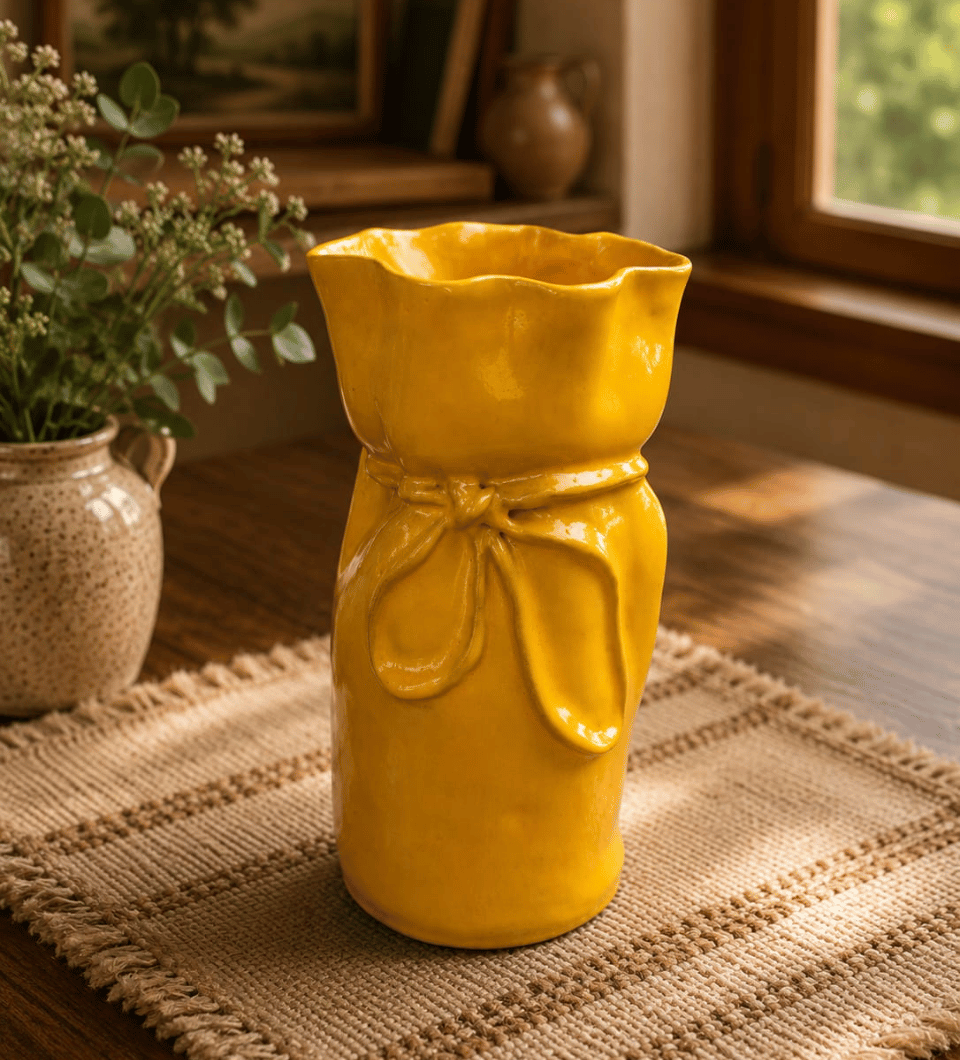 Ribbon Vase
