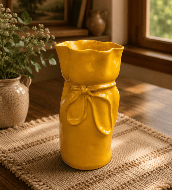 Ribbon Vase