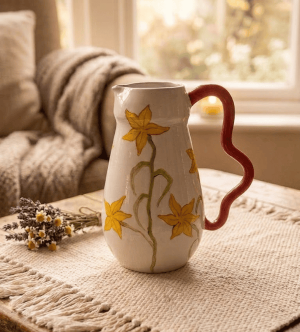Floral Pitcher