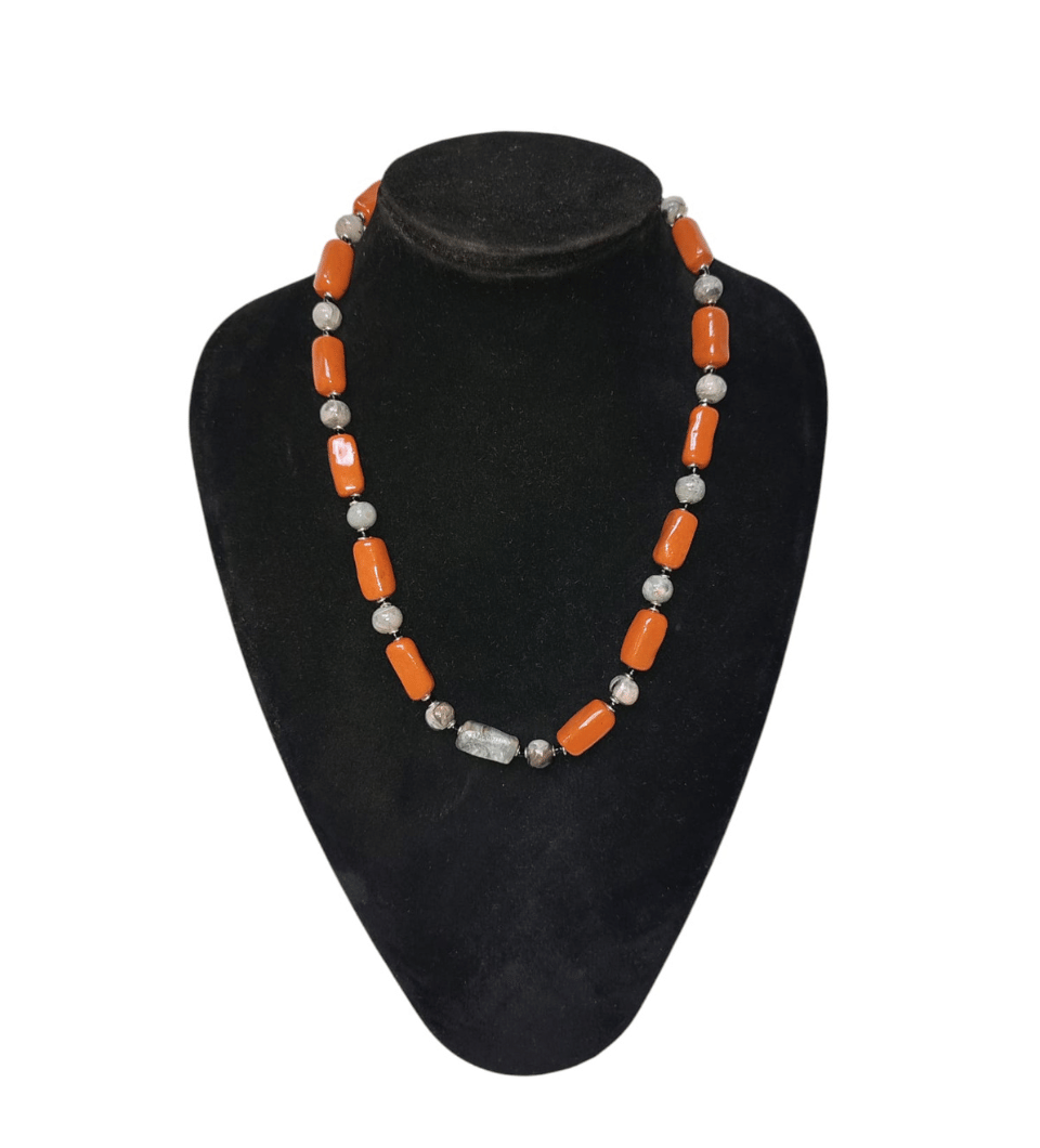 Ceramic Beaded Necklace