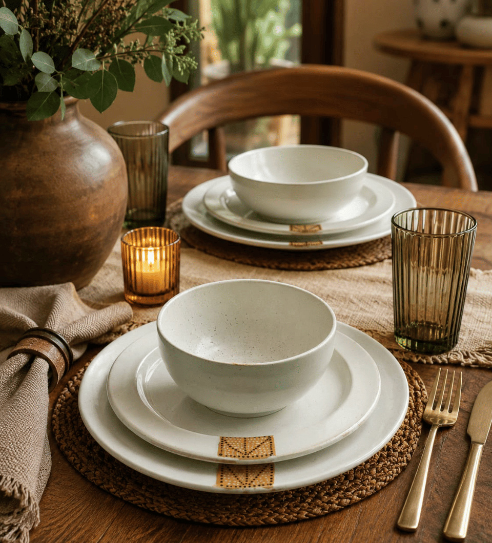 Kikwetu 3 pc Dinner Set
