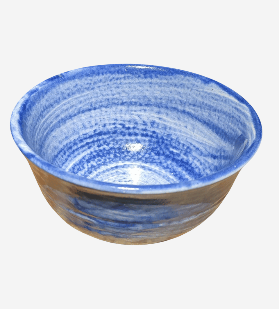Abstract Glazed Soup Bowl