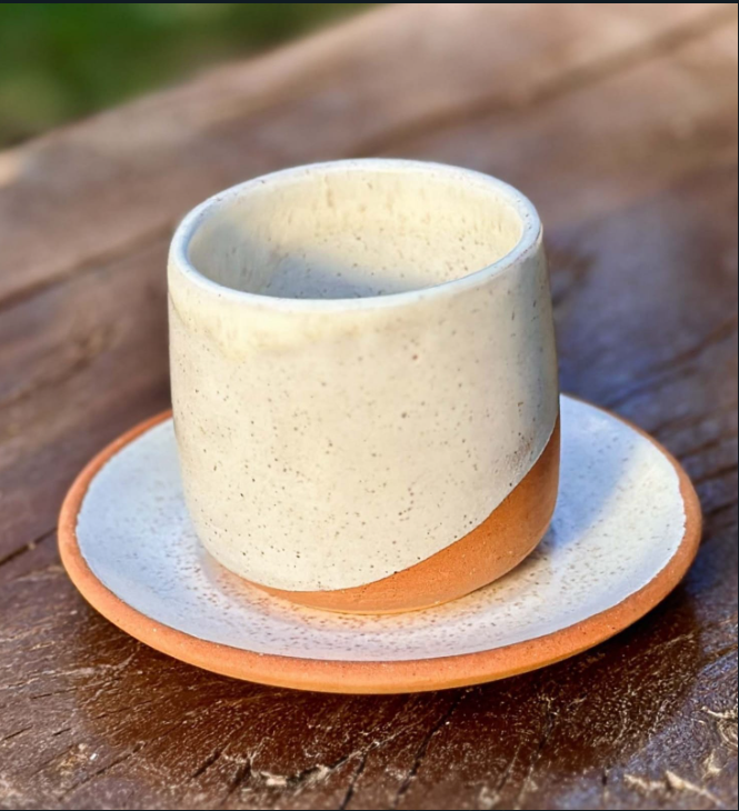 Espresso cup with saucer